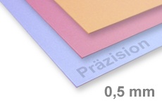 Acrylglas GS Präzision farb. 0,5-0,8