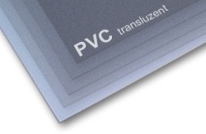 PVC transluzent antireflex