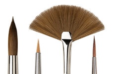 Sets of paint brushes