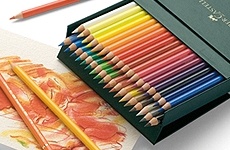 Colored pencils, crayons & watercolor pencils