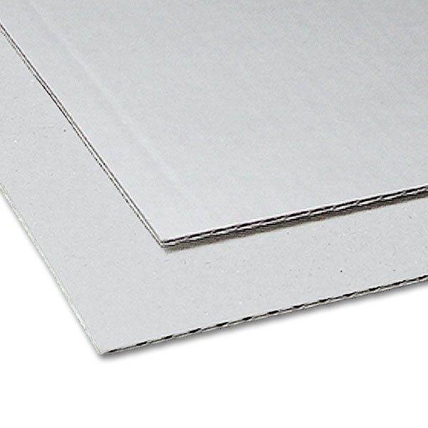 Micro Courrgated Cardboard white/white, 1,5 mm - buy now on  architekturbedarf.de
