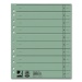 Dividers A4 extra wide green