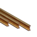 Brass I-Profile 3,0 x 1,0 mm